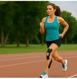 Taśma Kinezjologiczna Kinesio Tape Tejp Wodoodporna 5mx5cm Taping Sport Rehabilitacja Fitness Siłownia