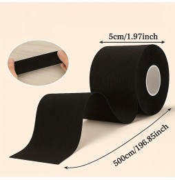 Taśma Kinezjologiczna Kinesio Tape Tejp Wodoodporna 5mx5cm Taping Sport Rehabilitacja Fitness Siłownia
