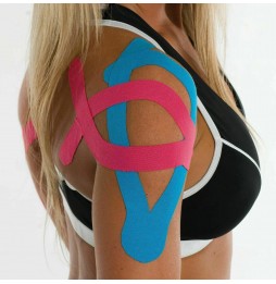 Taśma Kinezjologiczna Kinesio Tape Tejp Wodoodporna 5mx5cm Taping Sport Rehabilitacja Fitness Siłownia