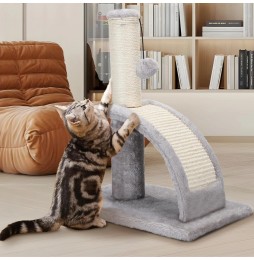 Drapak dla Kota Legowisko Pluszowe Słupek do Drapania Zabawka Piłeczka