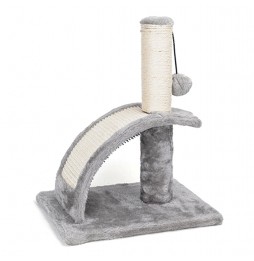 Drapak dla Kota Legowisko Pluszowe Słupek do Drapania Zabawka Piłeczka