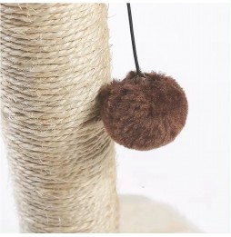 Drapak dla Kota Słupek Sizalowy Wieża Legowisko Piłeczka Zabawka Kocięta