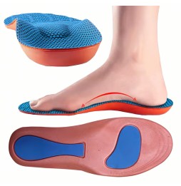 Wkładki do Butów Sportowe Ortopedyczne Amortyzujące Memory Foam 43–45