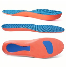 Wkładki do Butów Sportowe Ortopedyczne Amortyzujące Memory Foam 43–45