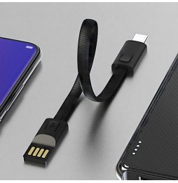 Kabel USB-C – USB-A Brelok Smycz Szybkie Ładowanie + Transfer Danych