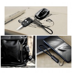 Kabel USB-C – USB-A Brelok Smycz Szybkie Ładowanie + Transfer Danych
