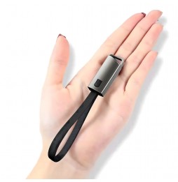 Kabel USB-C – USB-A Brelok Smycz Szybkie Ładowanie + Transfer Danych