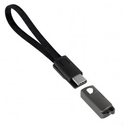 Kabel USB-C – USB-A Brelok Smycz Szybkie Ładowanie + Transfer Danych