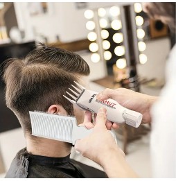 Grzebień Fryzjerski Profesjonalny do Strzyżenia Cieniowania Modelowania Włosów