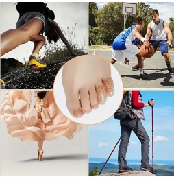 10x Silikonowe Ochraniacze Na Palce Stóp i Dłoni Separatory Ochronne