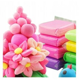 Ciastolina Piankolina Masa Plastyczna Kreatywna 36 Kolorów Zestaw Dla Dzieci