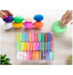 Ciastolina Piankolina Masa Plastyczna Kreatywna 36 Kolorów Zestaw Dla Dzieci