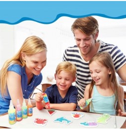 Wodne Żele 3D Aqua Gel XXL 12 Kolorów Zestaw Kreatywny Dla Dzieci