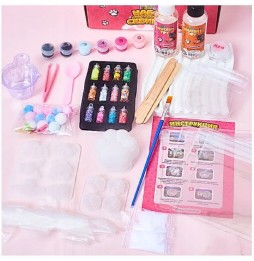 Zestaw Do Robienia Gniotków Kocia Łapa Squishy Slime DIY Dla Dzieci