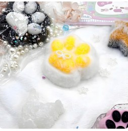 Zestaw Do Robienia Gniotków Kocia Łapa Squishy Slime DIY Dla Dzieci