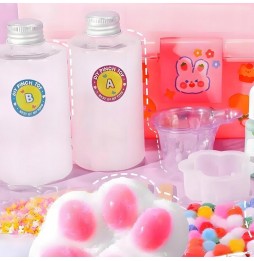 Zestaw Do Robienia Gniotków Kocia Łapa Squishy Slime DIY Dla Dzieci