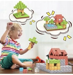 Klocki Magnetyczne Sześciany Budowanie 3D Zestaw Edukacyjny Kreatywny 150el