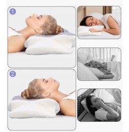 Poduszka Ortopedyczna Memory Foam Ergonomiczna Do Spania Na Kark