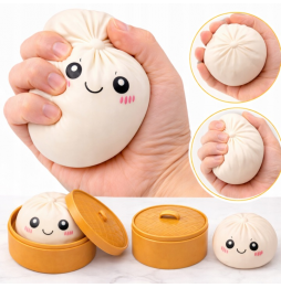 Gniotek Antystresowy Pieróg Squishy Dumpling Zabawka Sensoryczna