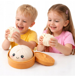 Gniotek Antystresowy Pieróg Squishy Dumpling Zabawka Sensoryczna