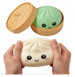 Gniotek Antystresowy Pieróg Squishy Dumpling Zabawka Sensoryczna