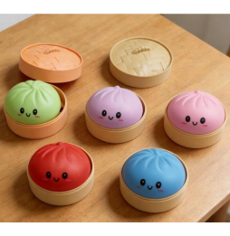 Gniotek Antystresowy Pieróg Squishy Dumpling Zabawka Sensoryczna
