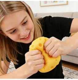 Duży Gniotek Antystresowy SER 10 cm Squishy Mochi Miękki Sensoryczny HIT
