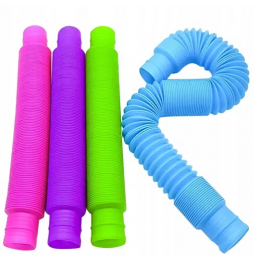 Rurki Sensoryczne Tuby Pop XXL 20 szt Antystresowe Edukacyjne dla dzieci