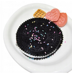 Mochi Squishy OREO Gniotek Antystresowy 10 cm Sensoryczne Ciastko do Ściskania