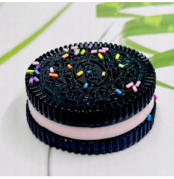 Mochi Squishy OREO Gniotek Antystresowy 10 cm Sensoryczne Ciastko do Ściskania