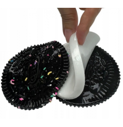 Mochi Squishy OREO Gniotek Antystresowy 10 cm Sensoryczne Ciastko do Ściskania