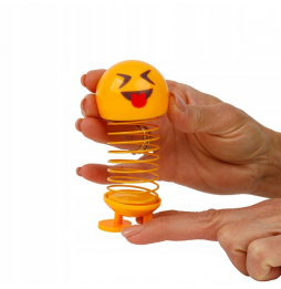 Zabawka Antystresowa Emoji Kiwak Sprężynka Odstresowująca Gadżet dla dzieci