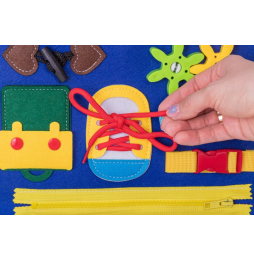 Tablica Manipulacyjna Sensoryczna Montessori Edukacyjna Walizka XXL dla dzieci