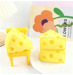 Duży Gniotek Antystresowy SER 8 cm Squishy Mochi Miękki Sensoryczny HIT