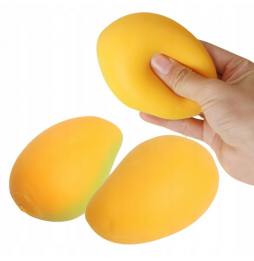 Gniotek Mango Squishy Antystresowy Rozciągliwy Miękki Sensoryczny HIT