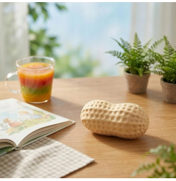 Gniotek Orzeszek Squishy Antystresowy Sensoryczny Slow Rising do Ściskania