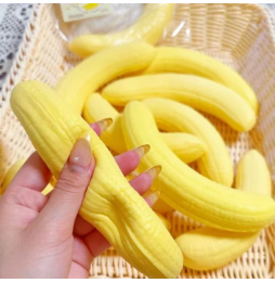 Gniotek Banan Squishy XXL Antystresowy Sensoryczny do Ściskania 17 cm HIT
