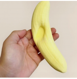 Gniotek Banan Squishy XXL Antystresowy Sensoryczny do Ściskania 17 cm HIT