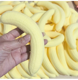 Gniotek Banan Squishy XXL Antystresowy Sensoryczny do Ściskania 17 cm HIT
