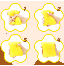TOST Squishy Gniotek Antystresowy Sensoryczny do Ściskania HIT 11 cm