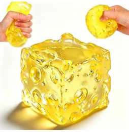Gniotek SER Złoty Slow Rising Antystresowy Sensoryczny Do Ściskania Squishy