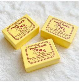 Gniotek Masło Butter Squishy Antystresowy Sensoryczny Pachnący Kostka Masła