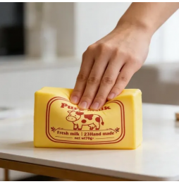 Gniotek Masło Butter Squishy Antystresowy Sensoryczny Pachnący Kostka Masła