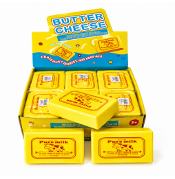 Gniotek Masło Butter Squishy Antystresowy Sensoryczny Pachnący Kostka Masła