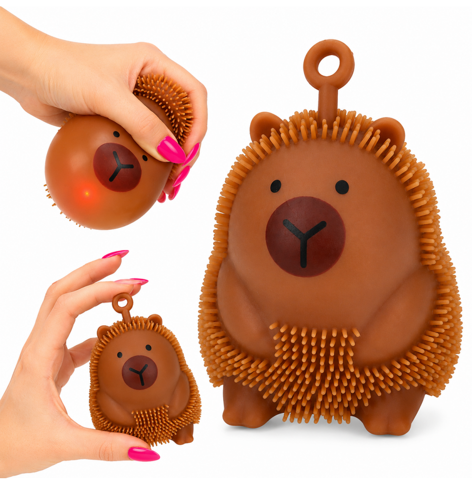 Gniotek Kapibara Antystresowy Sensoryczny Squishy do Ściskania 8 cm HIT