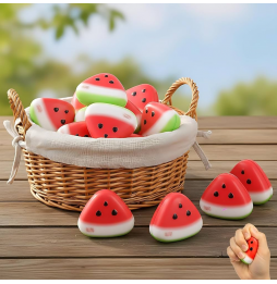 Gniotek Piankowy Arbuz 10 cm Squishy Antystresowy Sensoryczny Slow Rising