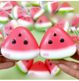 Gniotek Piankowy Arbuz 10 cm Squishy Antystresowy Sensoryczny Slow Rising