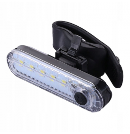 Lampka Rowerowa Przednia LED USB Wodoodporna IPX4 100m 3 Tryby Świecenia + Uchwyt