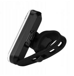 Lampka Rowerowa Przednia LED USB Wodoodporna IPX4 100m 3 Tryby Świecenia + Uchwyt