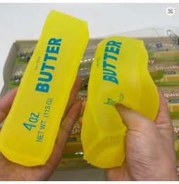 Gniotek MASŁO Wazelinowe Butter Squishy Antystresowy z Wazeliną ASMR